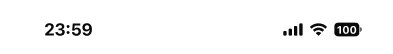 Mobile status bar